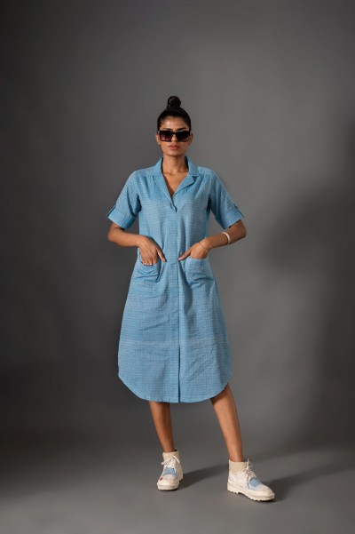 South Cotton Daily Wear Knee-Length Dress